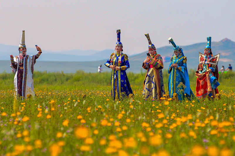 'Golden queen' buzzes in summer