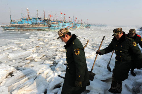 Ice conditions may be more serious