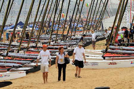 威海2010 HOBIE（霍比）世界帆船錦標(biāo)賽在威海舉行
