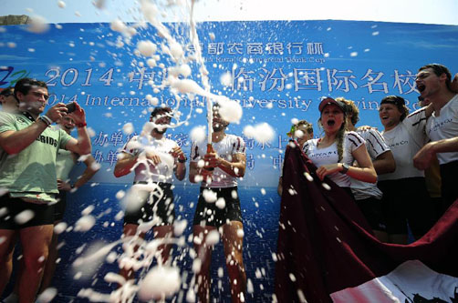 International Universities Rowing Race takes place in Shanxi