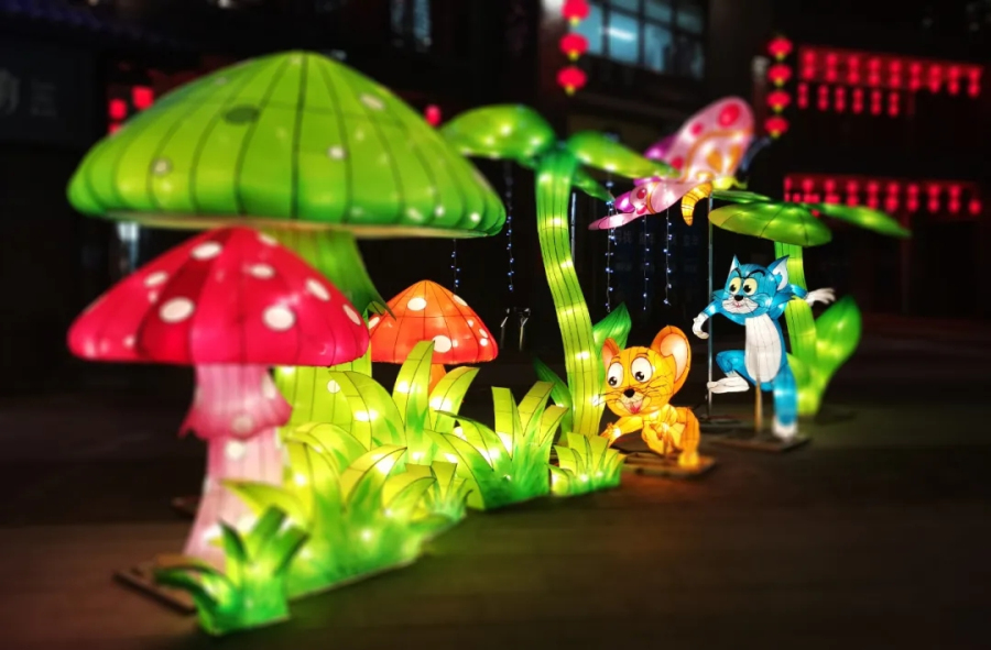 Tai'an dresses up for Lantern Festival celebration