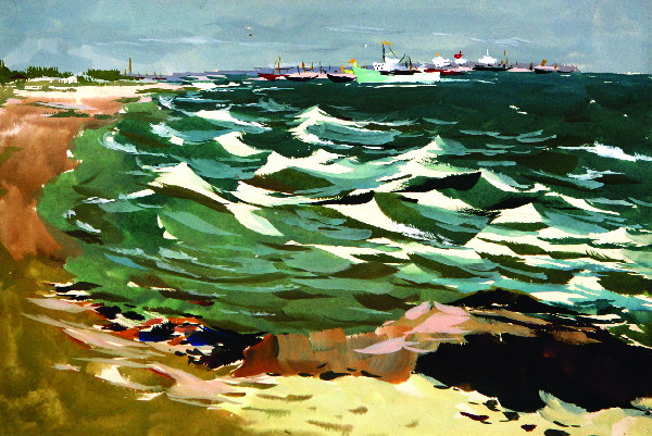 Gouache painting 6