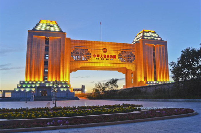 Manzhouli, city of matryoshka dolls