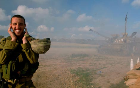 Firing a shell