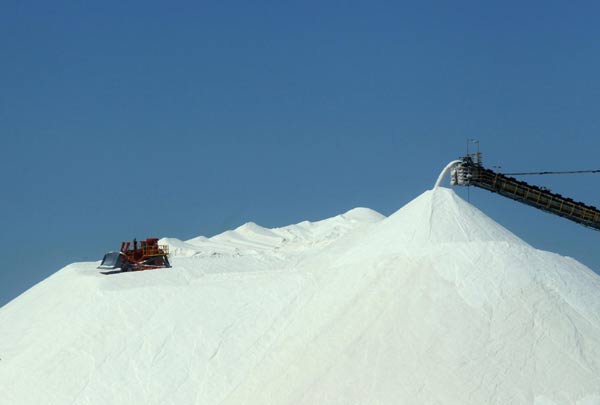 Salt mountain