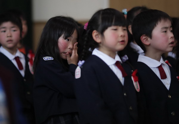 After earthquake, before graduation