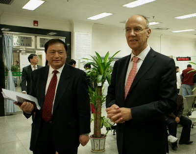 中國日報記者采訪工商行政管理總局商標(biāo)局局長李建昌