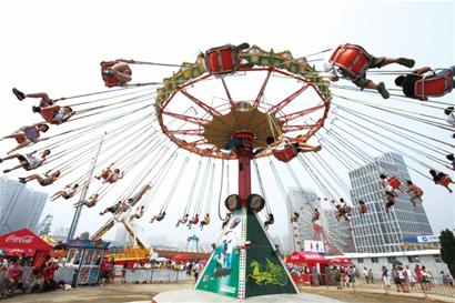 The exciting time during Beer Festival