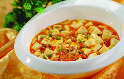 蟹黃豆腐