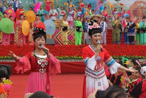 Liu Sanjie cultural festival gets underway in Yizhou