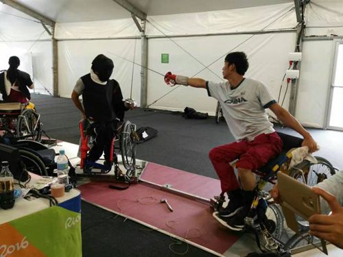 Chinese delegation starts training in athletes’ village