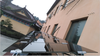 千年古剎煥新顏，梧桐寺安裝漢能產(chǎn)品