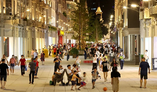 Zhongshan&nbsp;Pedestrian Street&nbsp;named national nighttime consumption project