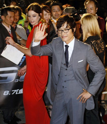 Cast members of movie