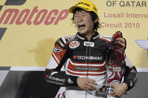 Japan's motorcycle rider dies after crash in Italy