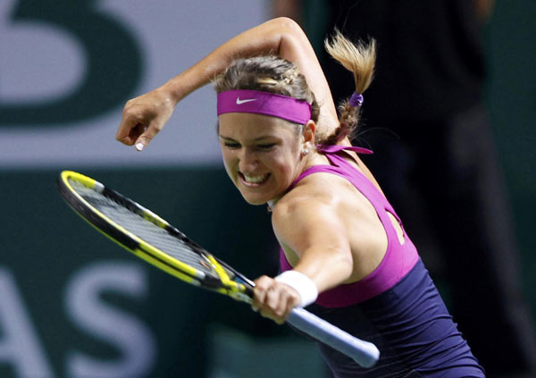 Maria Sharapova's hopes of ending the year as world number one virtally evaporated on Wednesday when she was beaten 7-6 6-4 by China's Li Na at the WTA Championships. Sharapova slumps to Li Na defeat at WTA final