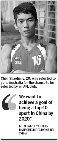 China's the goal