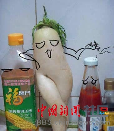 成精的蘿卜君！《大根逃亡記》爆紅