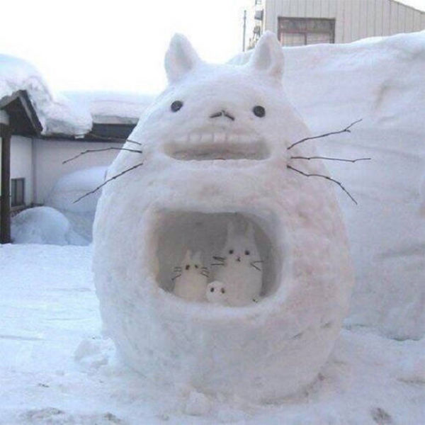 爆笑雪人奇葩來襲(組圖)