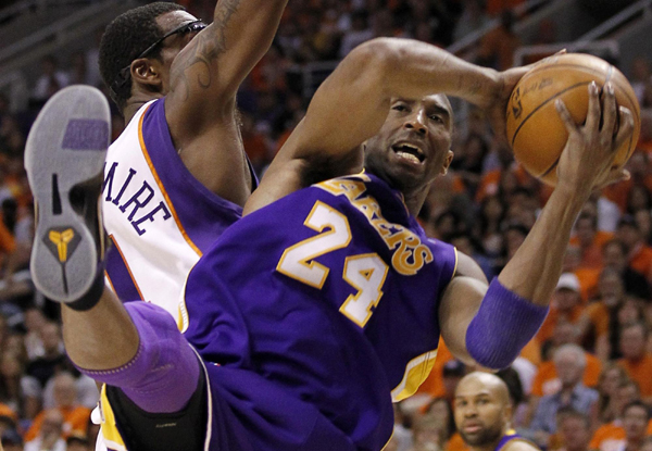NBA：科比36分難救湖人 斯塔德邁爾42分太陽(yáng)奏凱