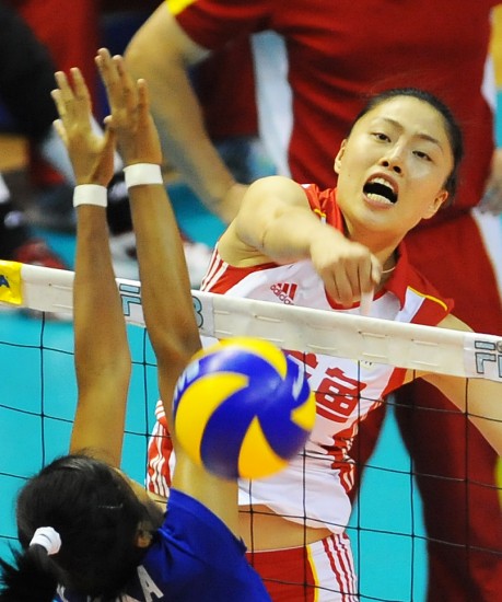 女排亞洲杯：中國隊(duì)3:0橫掃泰國奪冠