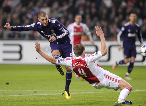 歐冠：皇馬大勝阿賈克斯 羅馬逆轉拜仁