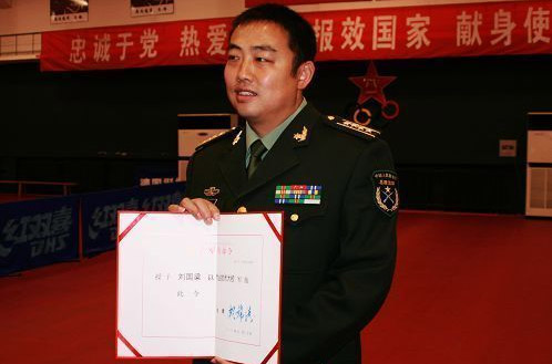 中國體育軍人盤點(diǎn)：劉國梁師級(jí) 王皓比肩王治郅