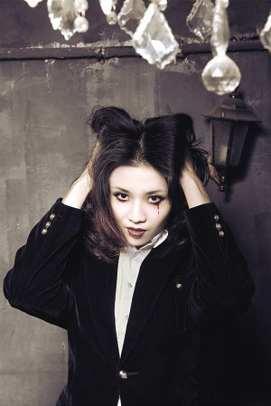 天津女排國手前衛(wèi)寫真