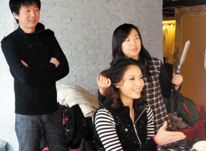 天津女排國手前衛(wèi)寫真