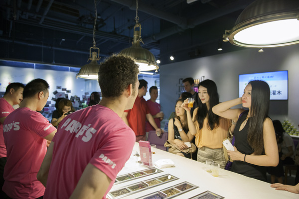 Tea is made to turn over a new leaf