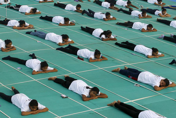 Millions in harmony on Yoga Day