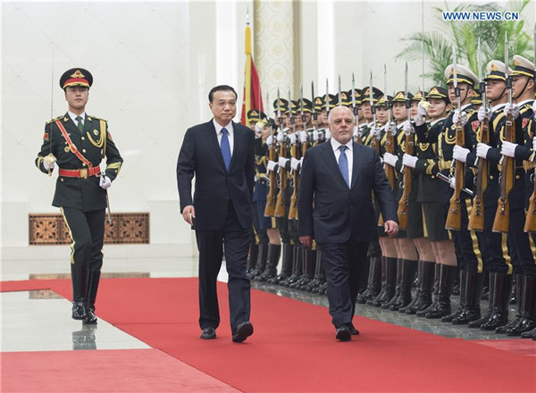 China and Iraq agree to build strategic partnership