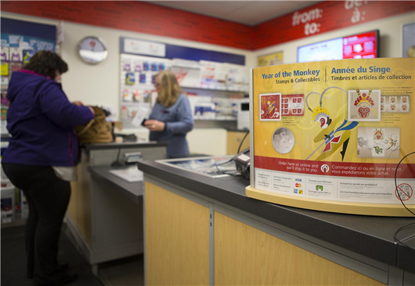 Canada Post issues stamps to mark Chinese Year of Monkey