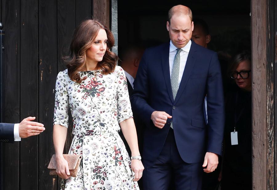 British royal family visit Germany and Poland