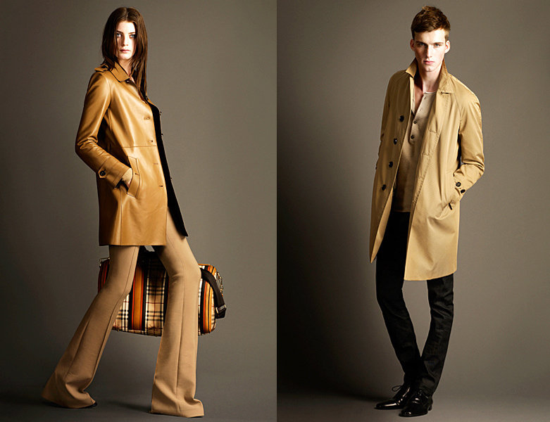 Burberry發(fā)布2012春夏型錄