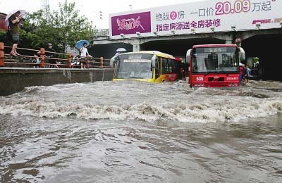 中國(guó)22省份遭受洪澇災(zāi)害 受災(zāi)人口2060萬(圖)