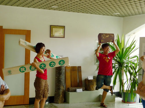 版納植物園開(kāi)展“我是大力士”科普活動(dòng)吸引眾多游客