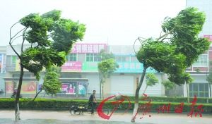 臺(tái)風(fēng)巨爵造成廣東百萬(wàn)人受災(zāi)1人失蹤(組圖)