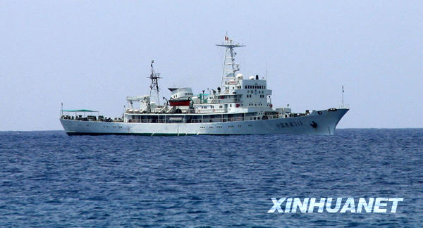 中國漁政旗艦船再抵西沙永興島加強海域管理